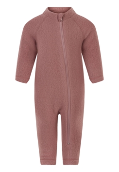 Mikk-Line merino wool suit w/zip - Burlwood